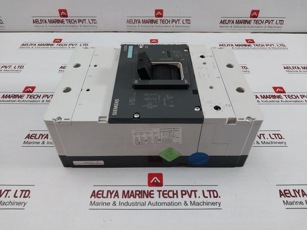 3-pole Molded Case Circuit Breaker 3Vl5763-2Dc36-0Ae1 Siemens