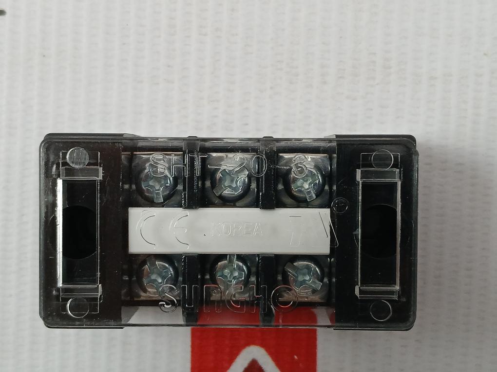 3-position Terminal Block Sht-20-3P Sungho 600V