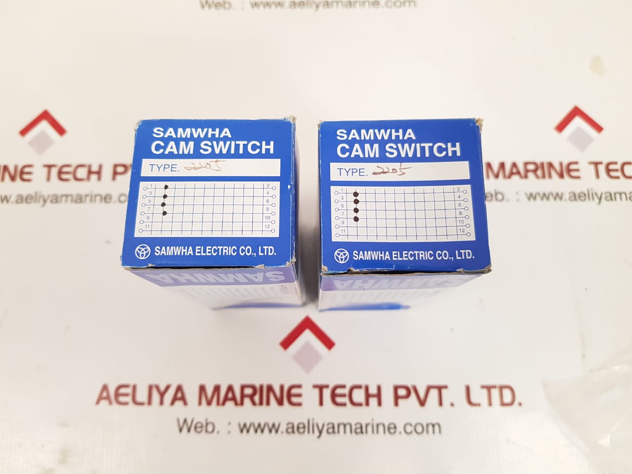 SAMWHA Electric 2205 CAM Selector Switch CPAE.5302.012, 600 VAC 12A/20A