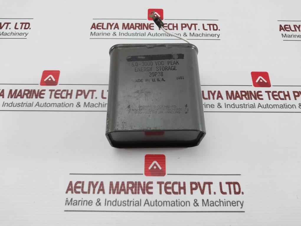 30P38 Energy Storage Capacitor 6.0-3000Vdc Peak