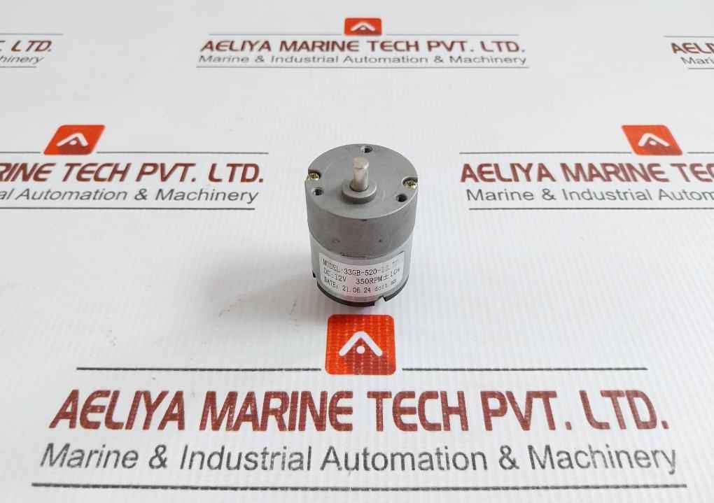 33Gb-520-18.71 Dc Gear Motor Speed Control