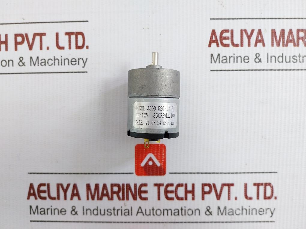 33Gb-520-18.71 Dc Gear Motor Speed Control