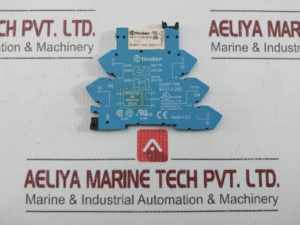 34.51.7.060 Slim Interface Relay Assembly Finder 6A
