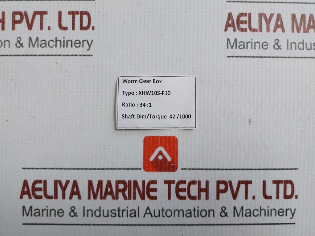 34:1 Worm Gear Box Xhw10S-f10