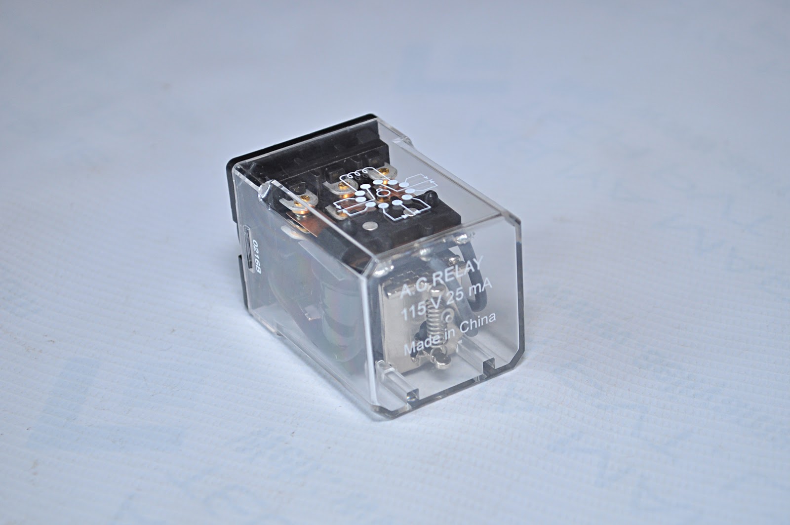 349-282 A.C. Relay 115V 25MA New