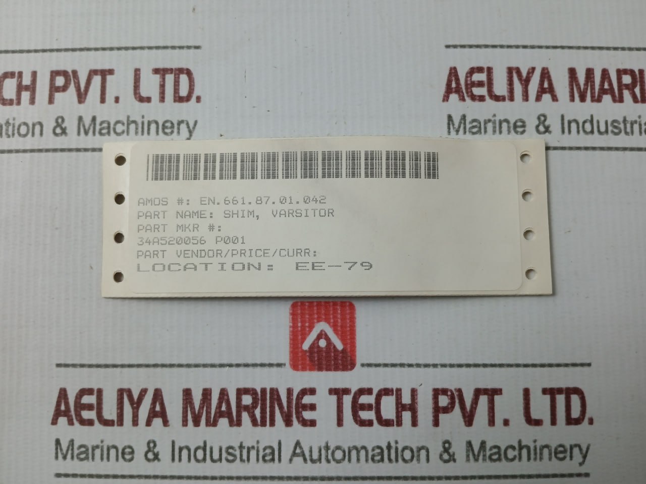 34A520056 P001 Shim Varsitor/Diaphragm Plate