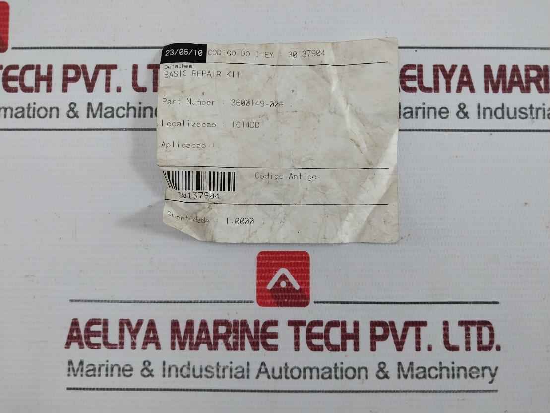 3600149-006 Flygt 5937502 Demom, Face Seal Basic Repair Kit