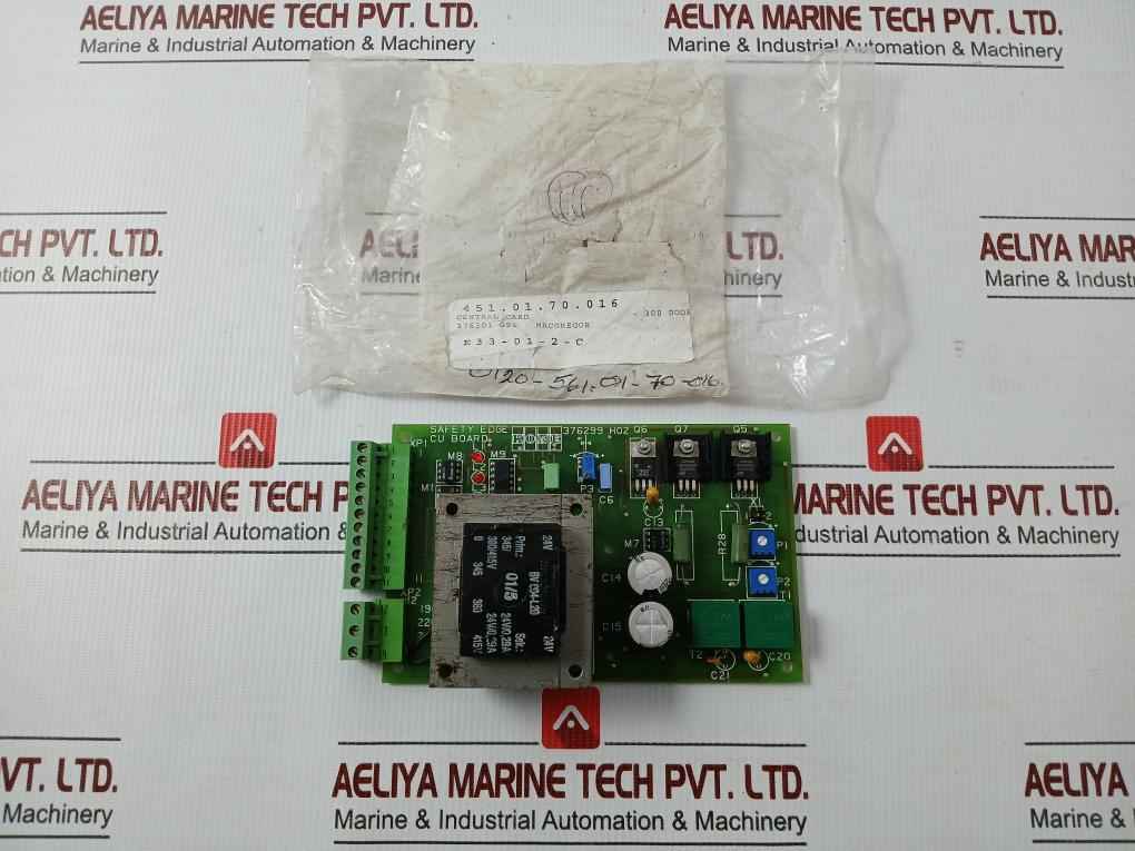 376299 H02 Safety Edge Central Unit Pcb Kone