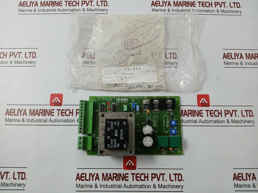 376299 H02 Safety Edge Central Unit Pcb Kone