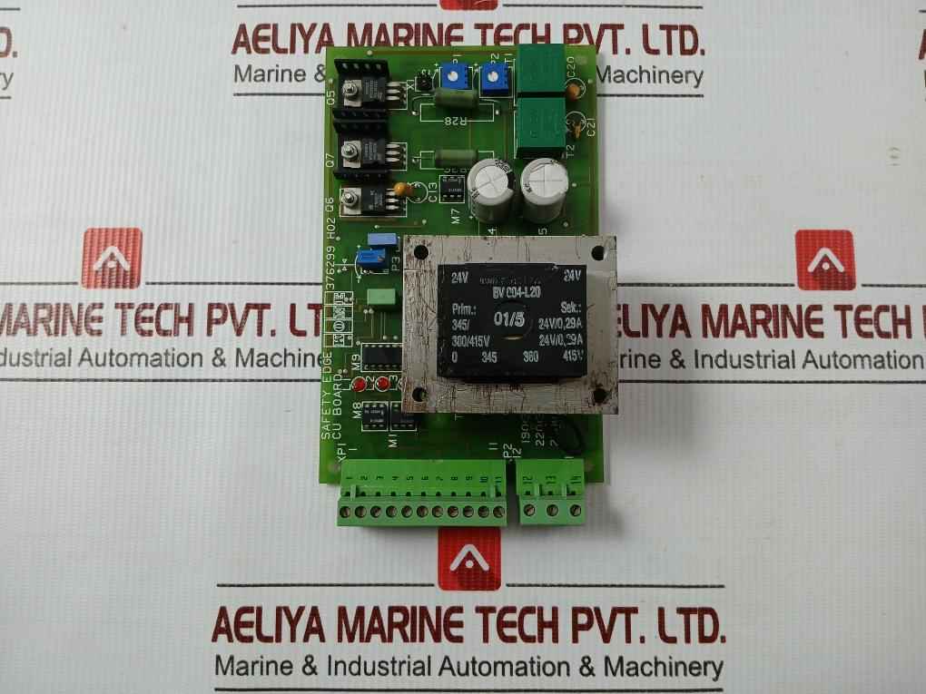 376299 H02 Safety Edge Central Unit Pcb Kone