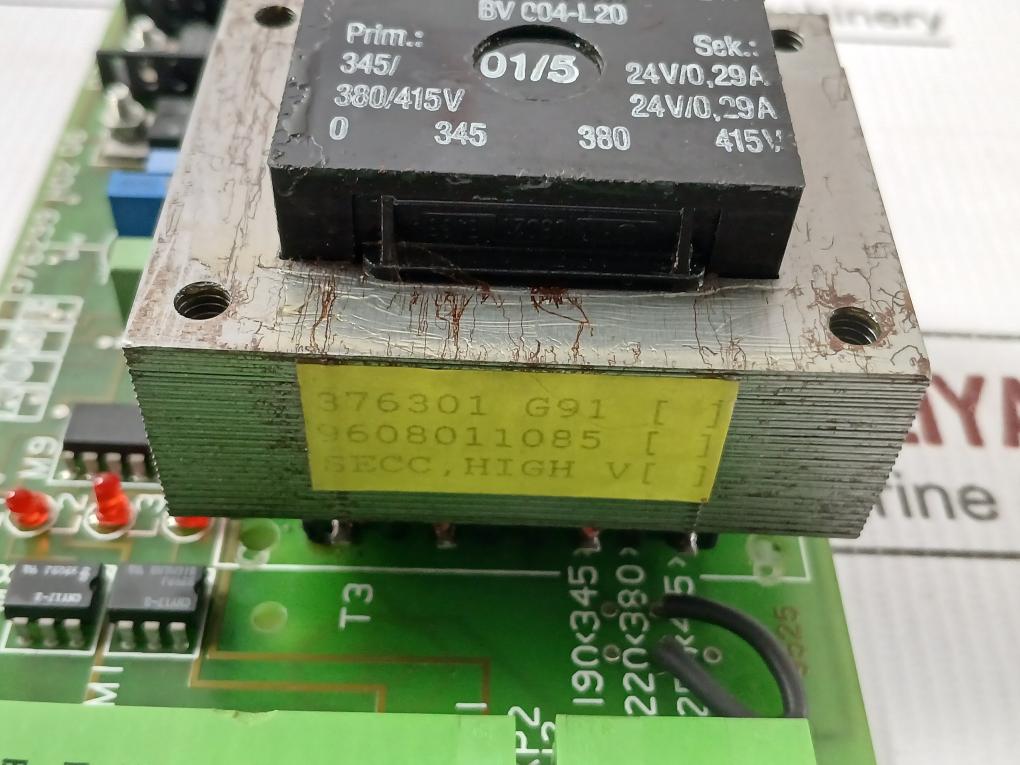 376299 H02 Safety Edge Central Unit Pcb Kone