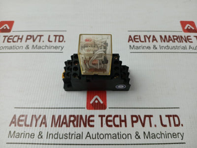 37D-4-24-sld-General-Purpose-Relay-With-Base-650-Ohm-37-9700-100-By-O-E-N-5