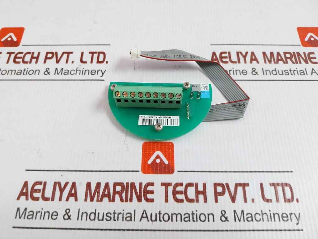 3E As83 R1A 7933 Flowserve Control Valve Terminal Pcb Module