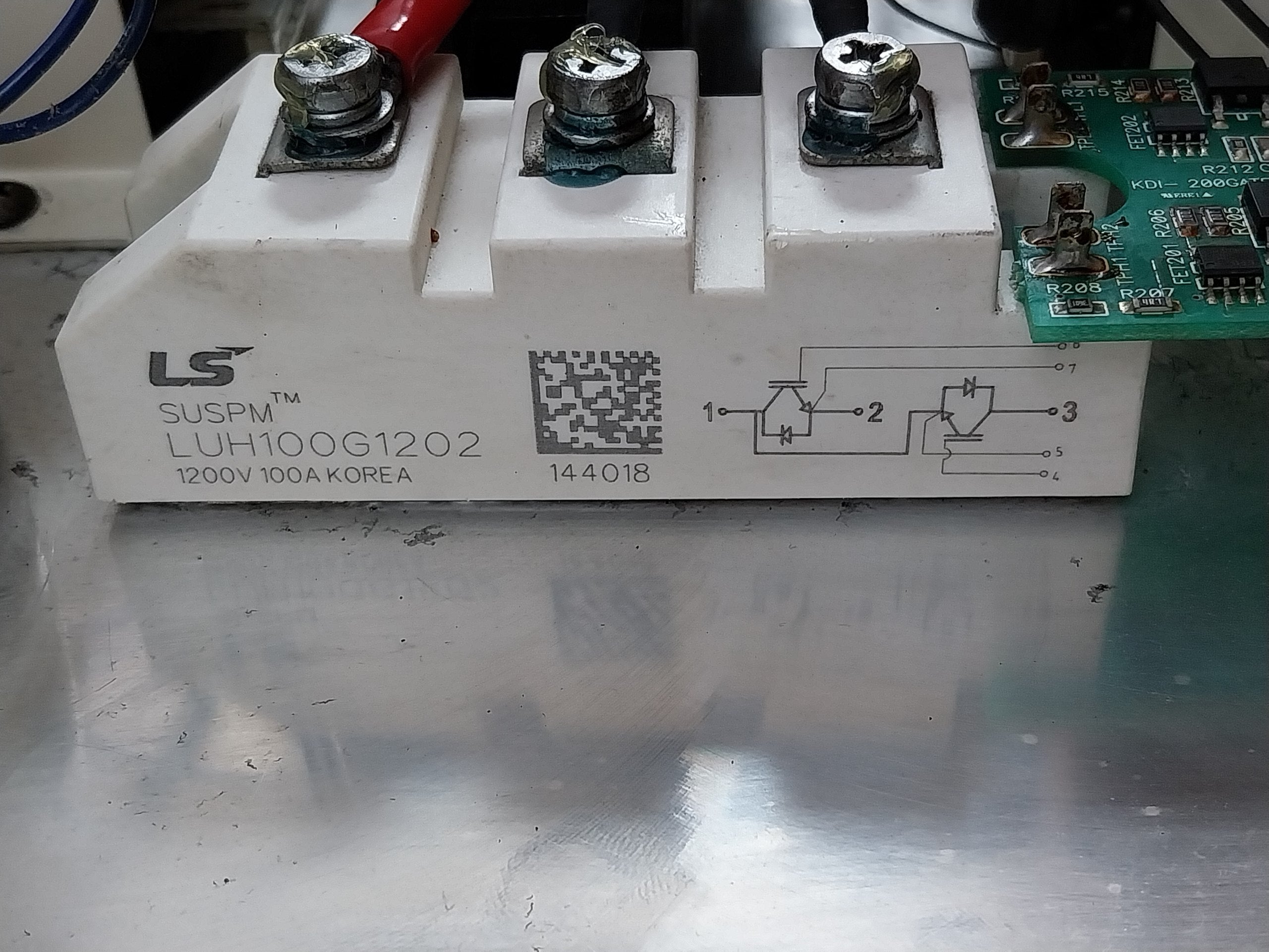 3Kd 20 (440V)-1410026 Power Supply Unit 1200V 100A By Kc