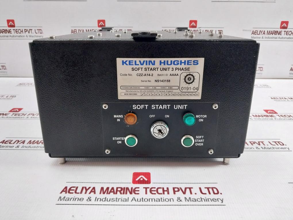 3Ph Soft Start Unit Kelvin Hughes Czz-a14-2