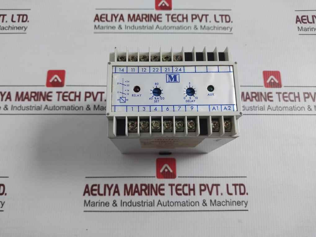 3 Phase Current Over Trip Relay M200-a3O Multitek 5A 230V 50/60Hz