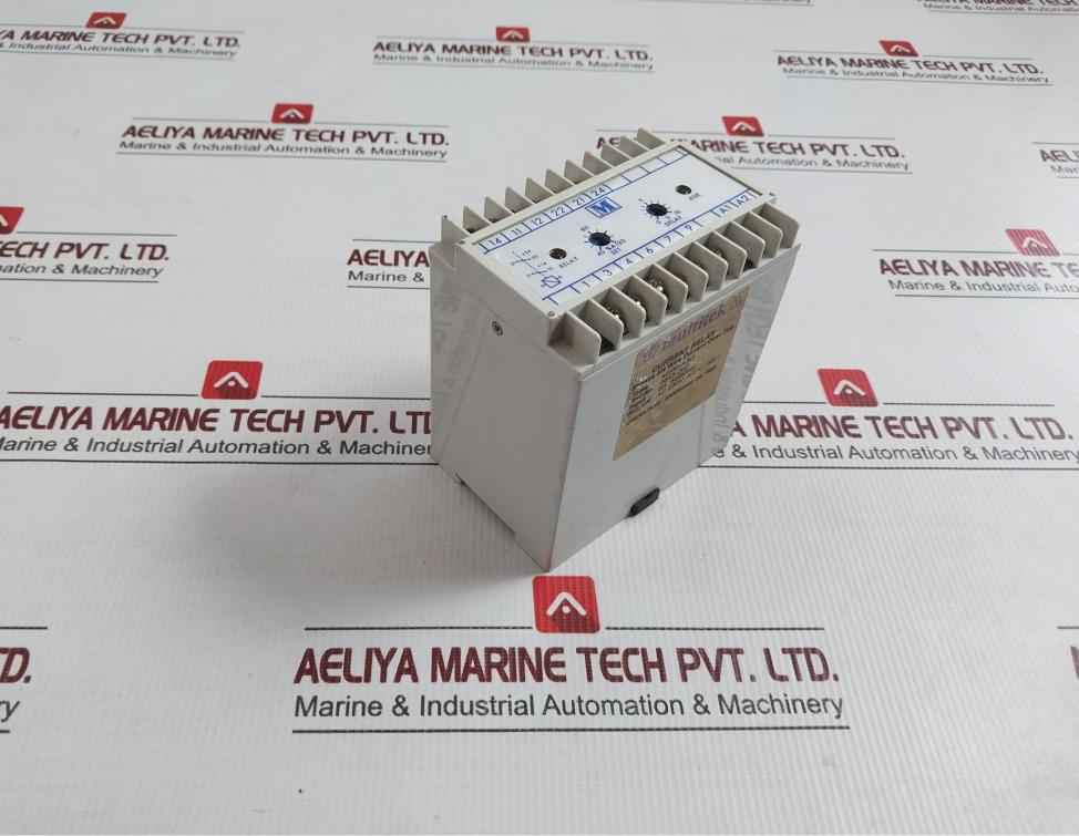 3 Phase Current Over Trip Relay M200-a3O Multitek 5A 230V 50/60Hz