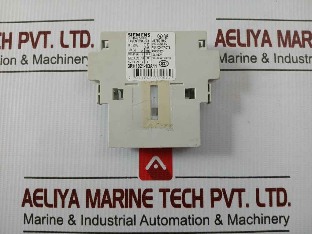 3Rh1921-1Da11 Siemens Auxiliary Contact Block