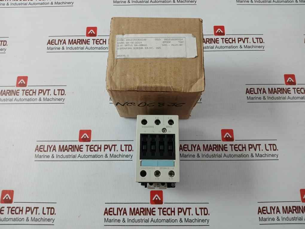 3Rt1034-1Bb40 Siemens 3 Pole Power Contactor 690V