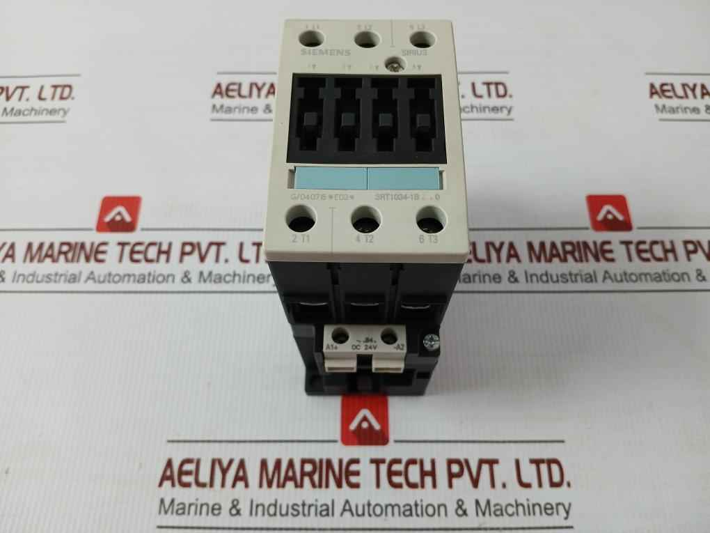 3Rt1034-1Bb40 Siemens 3 Pole Power Contactor 690V