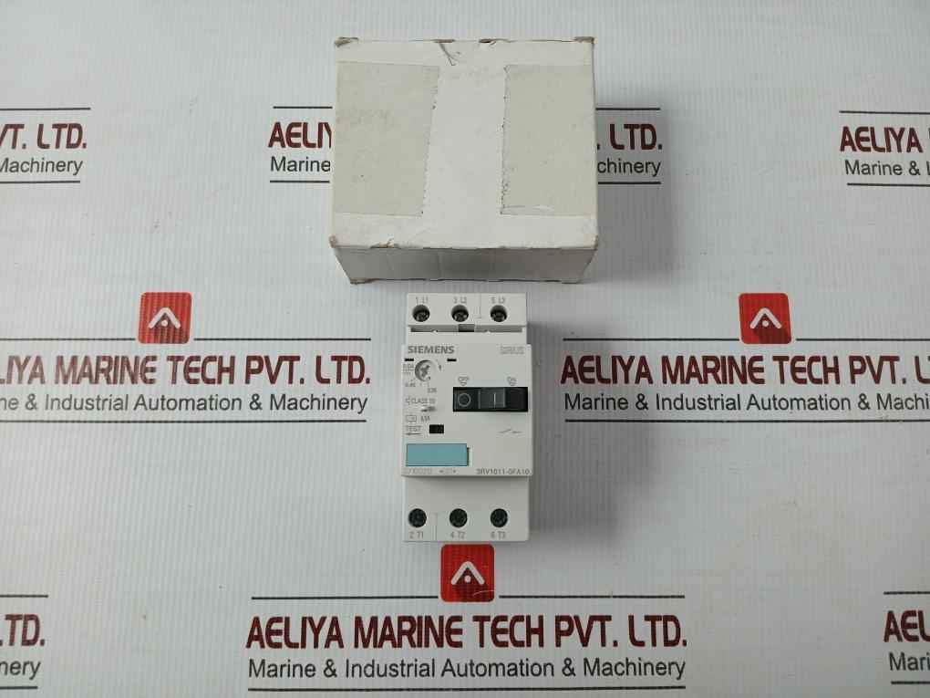 3Rv1011-0Fa10 Siemens 600V Circuit Breaker For Motor Protection
