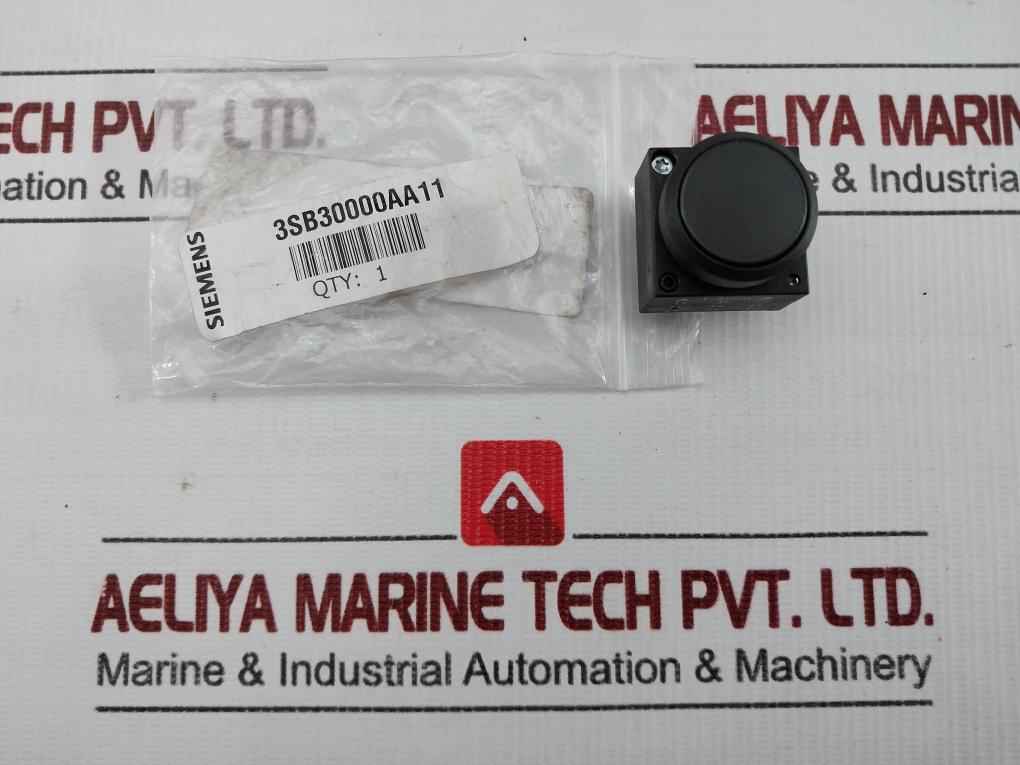 3Sb30000Aa11 Black Push Button Siemens