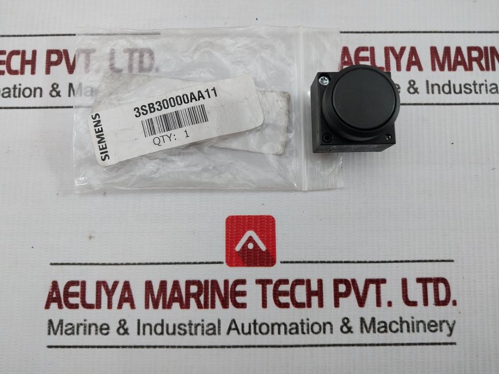 3Sb30000Aa11 Black Push Button Siemens