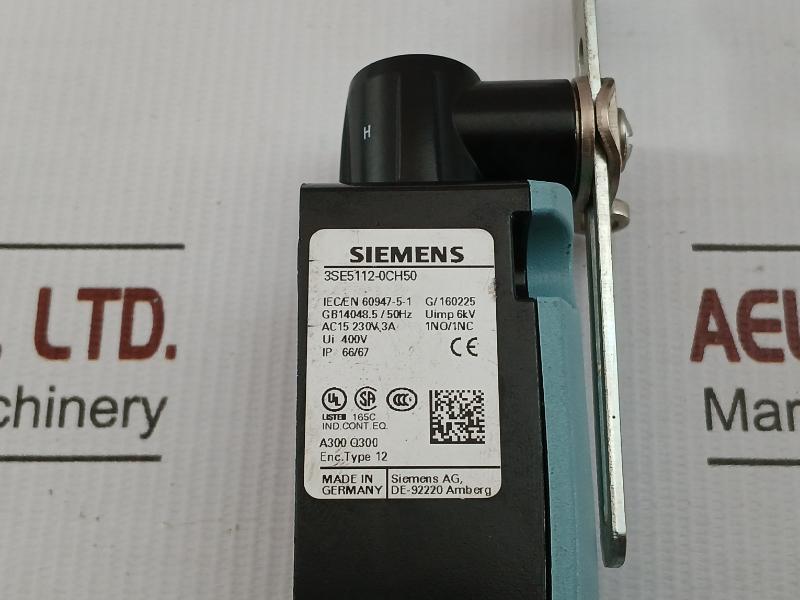 3Se5112-0Ch50 Mechanical Limit Switch Uimp-6Kv Siemens