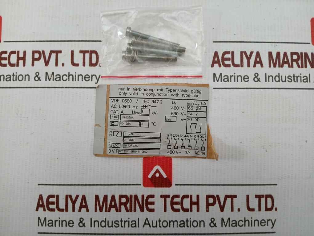 3Vf3211-2Bu41-1Ga0 Siemens Uimp-8Kv Three And Four-pole Circuit-breaker