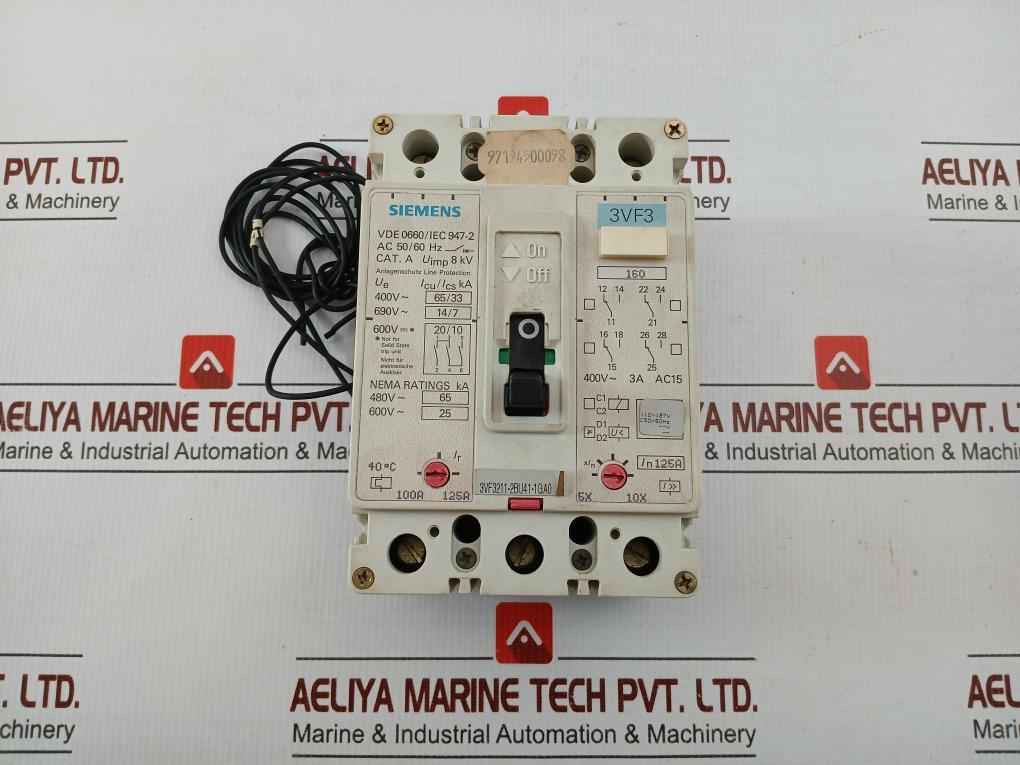 3Vf3211-2Bu41-1Ga0 Siemens Uimp-8Kv Three And Four-pole Circuit-breaker