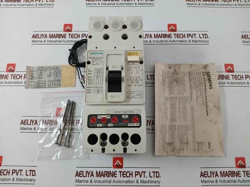 3Vf4211-1Bf47-1Ga0 Siemens 400V Three & Four-pole Moulded-case Circuit-breaker