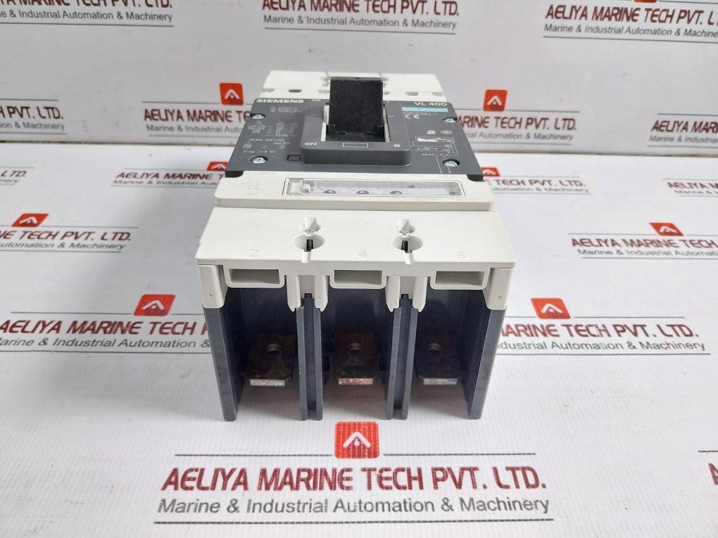 3Vl4740-3Se36-0Aa0 Siemens Molded Case Circuit Breaker 50/60 Hz