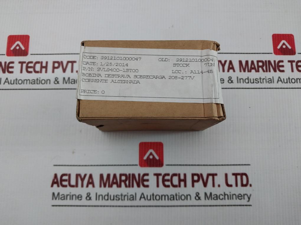3Vl9400-1St00 Siemens 208-277 Vac Shunt Release