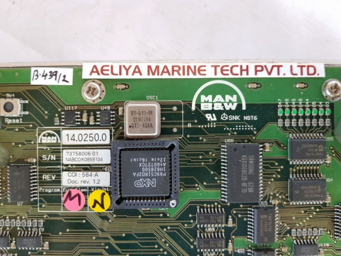 Man b&w 3157169-9 backup control unit