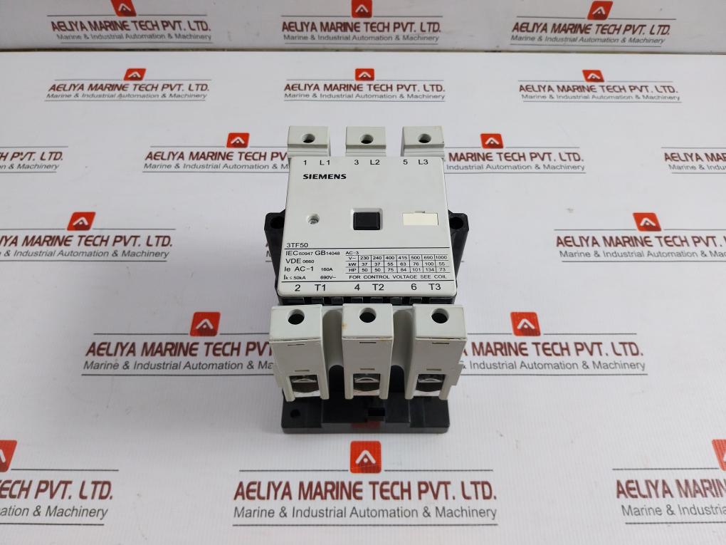 3tf50-22-0xn2-3-Pole-Power-Contactor-Ac220v-50-60hz-3ty7561-1aa00-By-Siemens-5