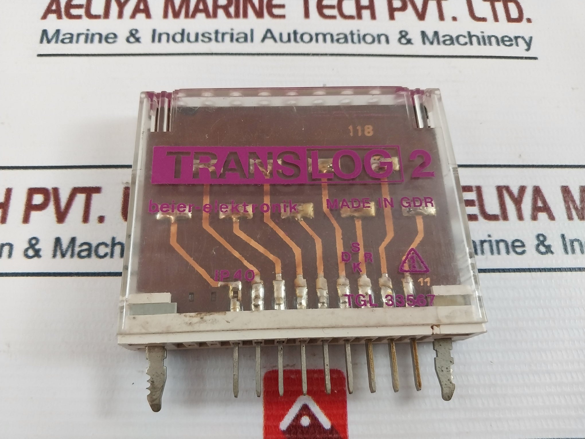 Beier-Elektronik TGL 33567 Translog 2 Relay Ip 40