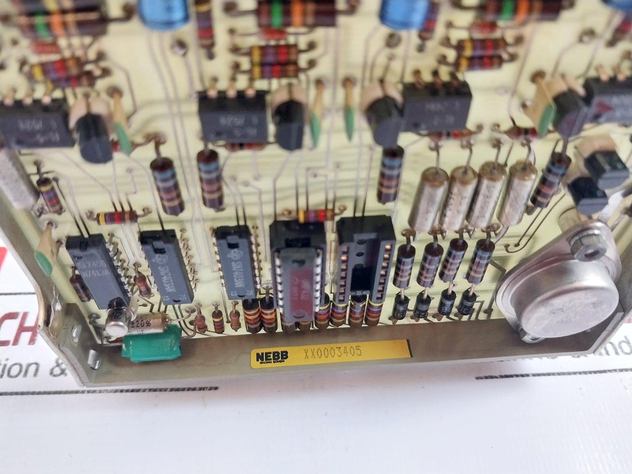Nebb Cviia Printed Circuit Board Xx0003405 Nl 120622A Nl 444360, 110 Provet 10