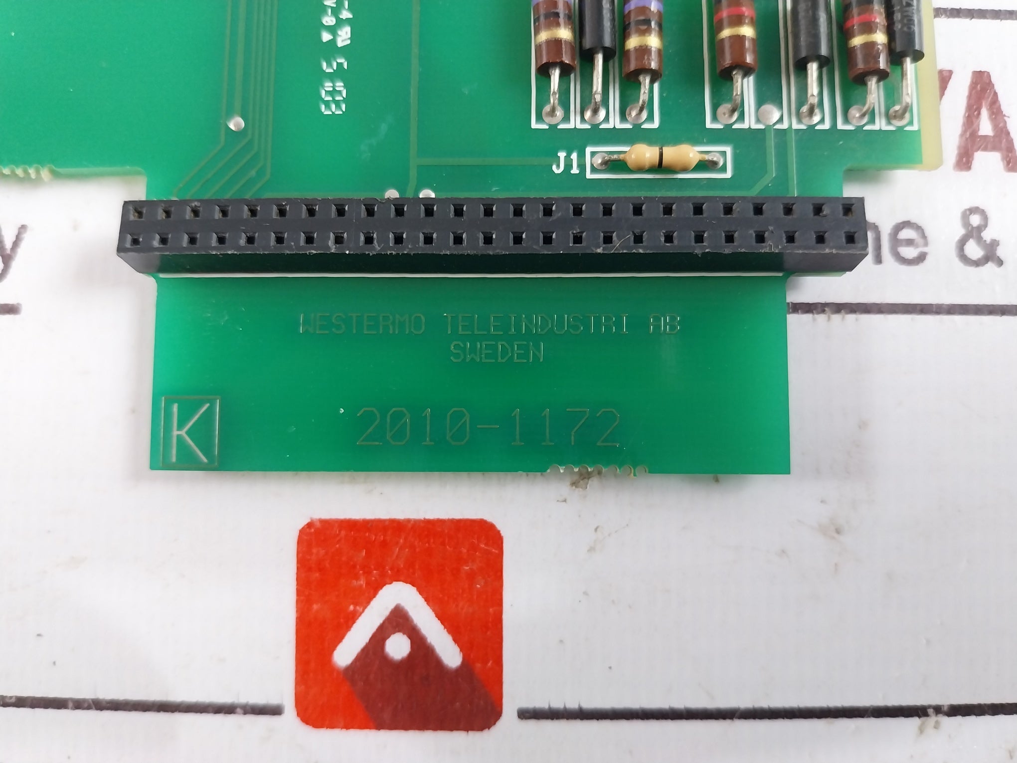 Westermo Teleindustri 2010-1172 Printed Circuit Board Card