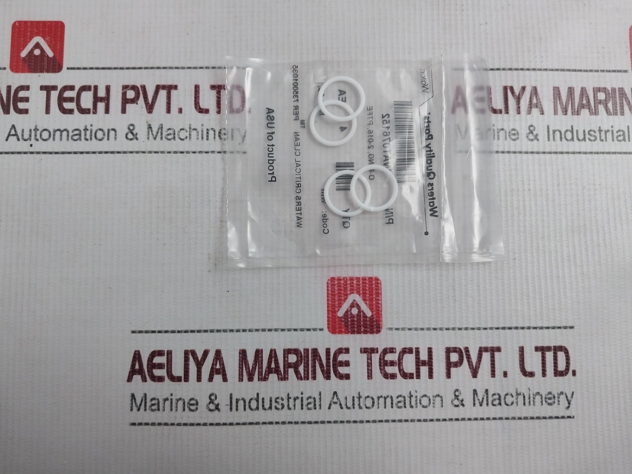 Lot Of 4X Waters Wat076152 Critical Clean O-ring, 2-016, Ptfe 735001035