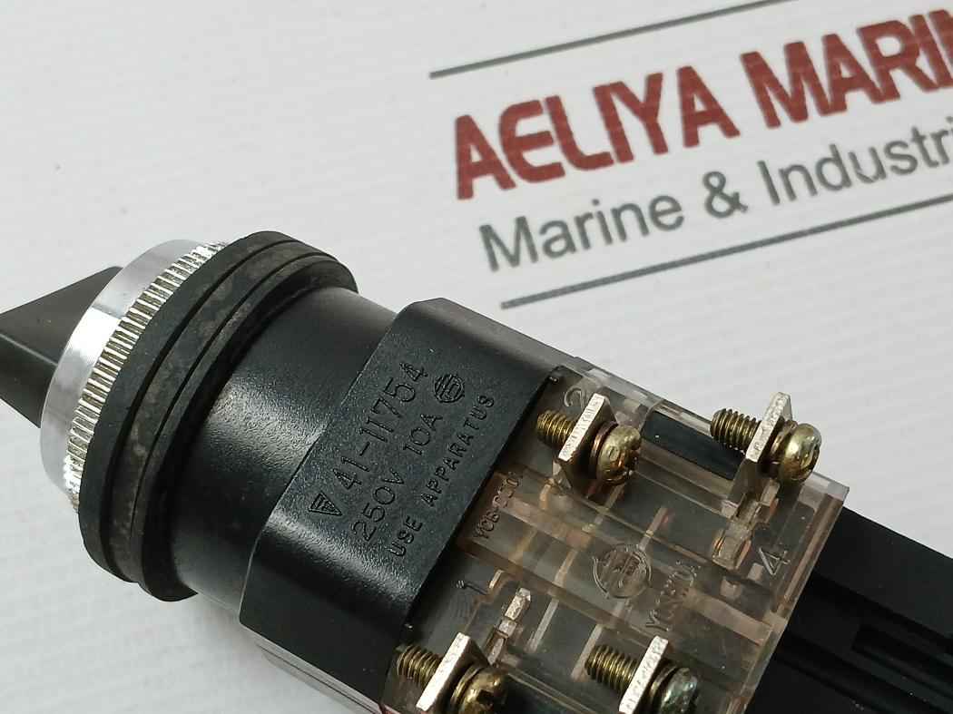 41-11754 Rotary Selector Switch Ybn30-s1 Brand Yoshida 250V 10A