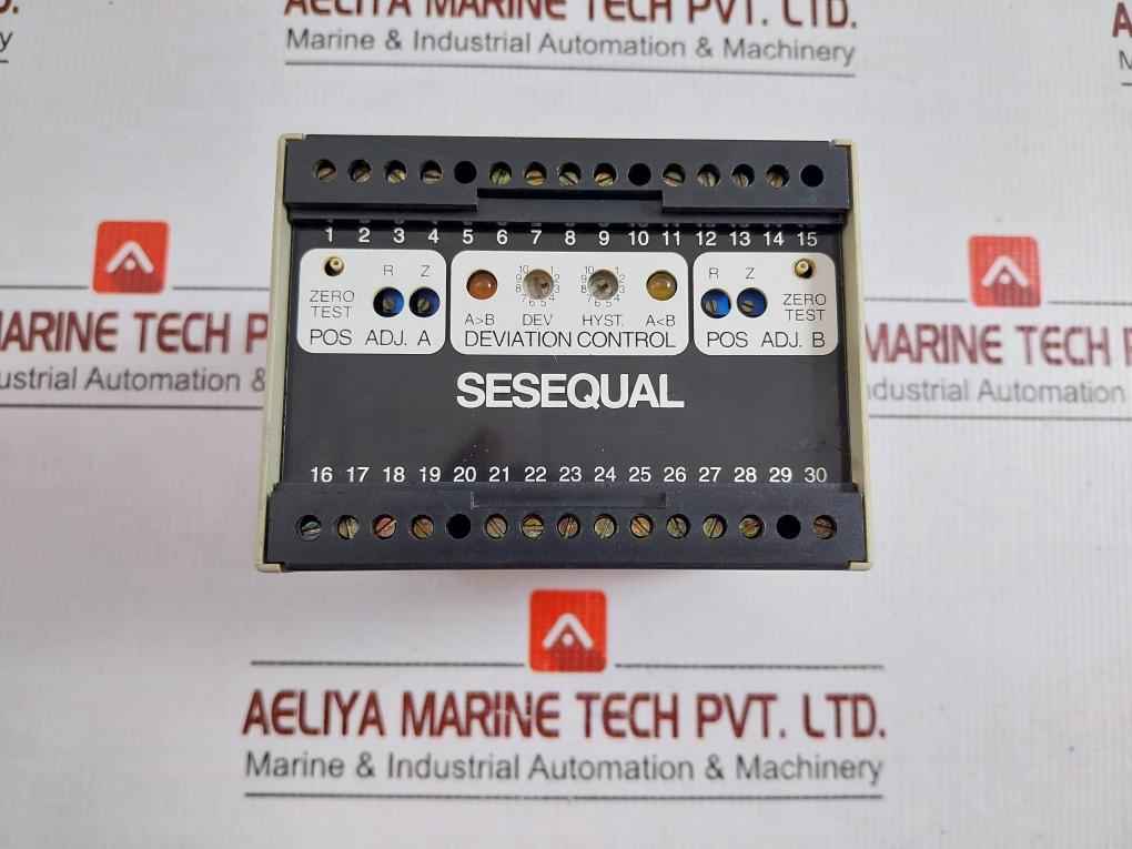41-2317 S.E.S Scandinavian Electronics 220Vac Sesequal Comparator And Load Equalizer