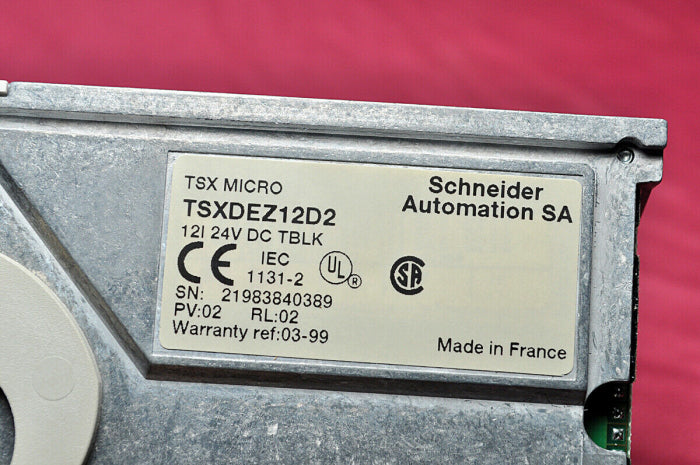 Schneider tsx micro tsxdez12d2 module