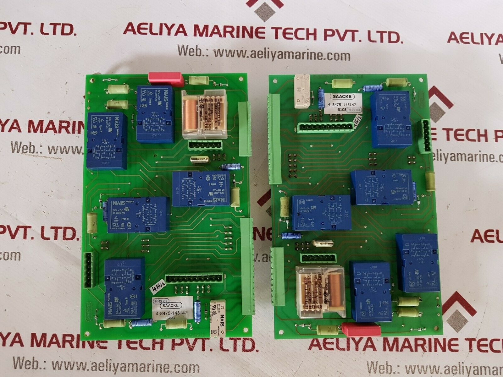Saacke 4-8475-143147 pcb card rev.1.2