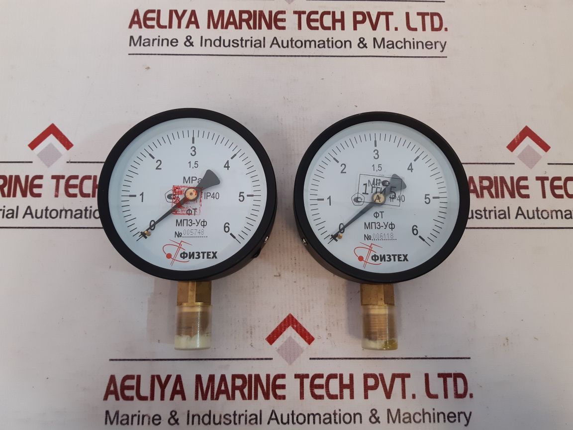 Fiztech mpz-uv pressure gauge