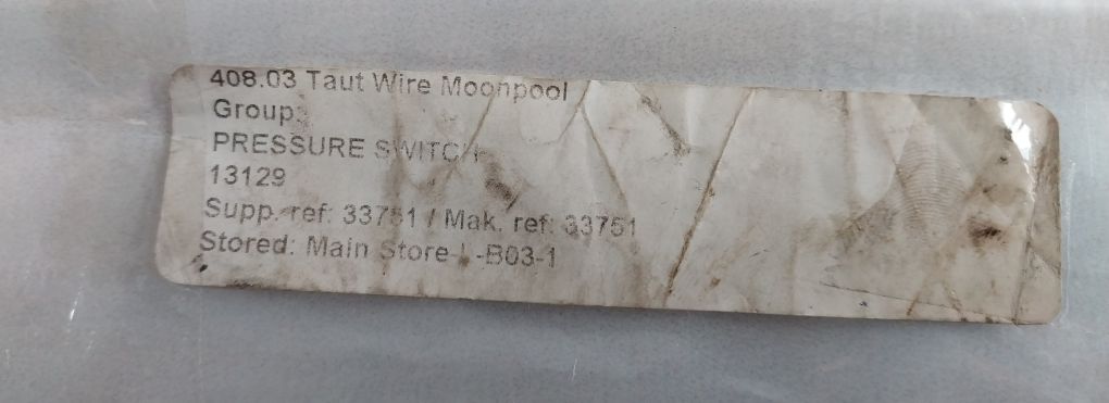 4321952-01 Lock Shaft for WASCATOR W375N Washing Machine
