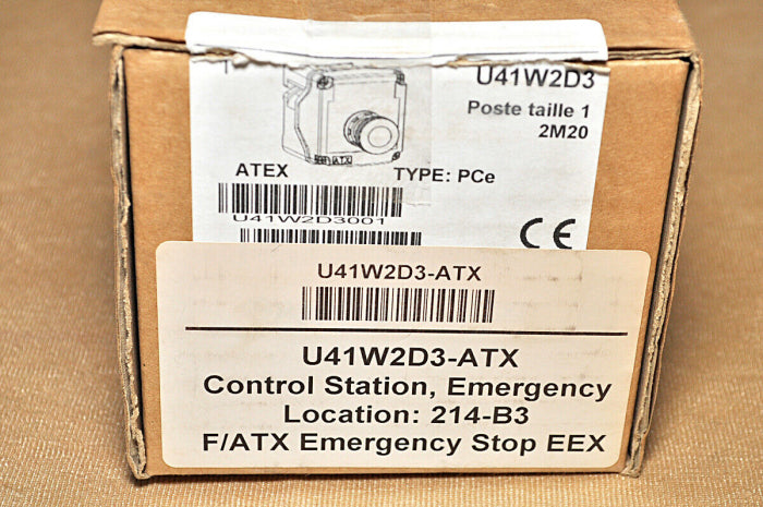 Atex U41W2D3 Emergency Stop Control Station