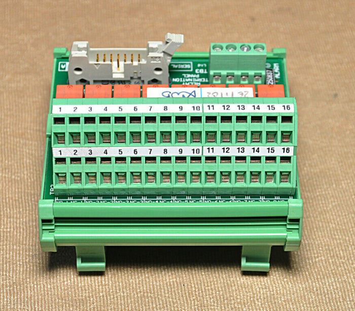 Alstom mae-00-06 relay termination panel