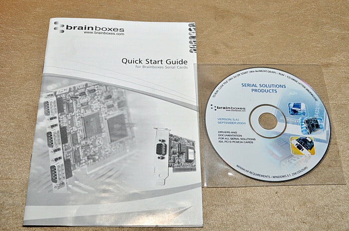 Brainboxes rs232 uc-268b universal pci