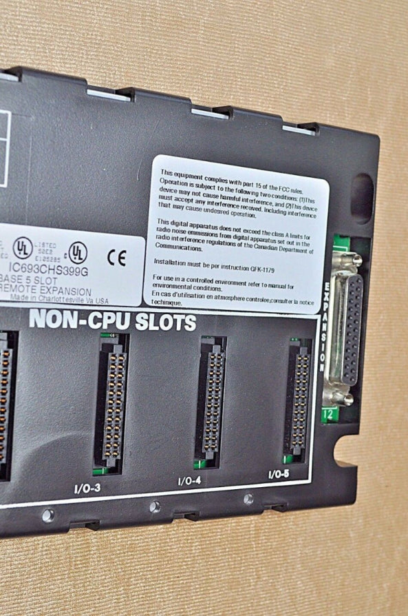 Ge Fanuc IC693CHS399G Series 90