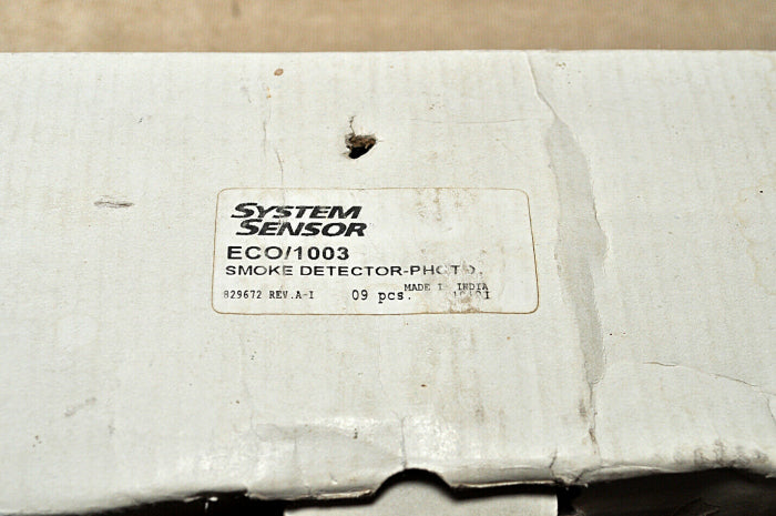 System Sensor Eco 1003 829672 Rev. A-i